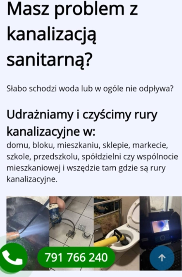 czyszczenie kanalizacji