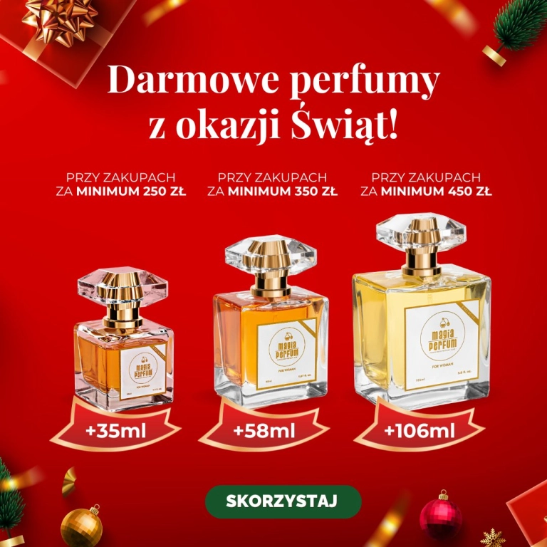 Darmowe perfumy z okazji świąt